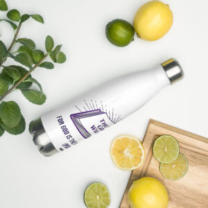 Stainless steel water bottle
